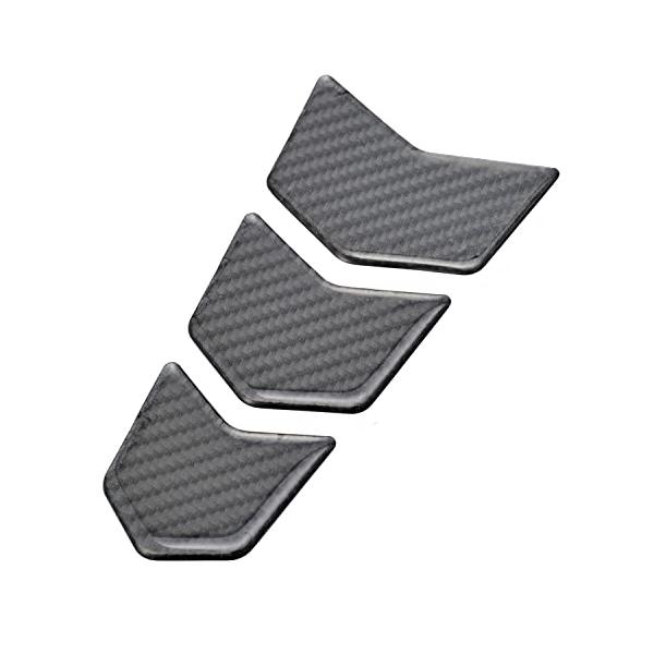 他サイト： デイトナ(Daytona) バイク用 傷防止シール タンクパッド 3ピース Sサイズ カーボン調 96100の商品画像