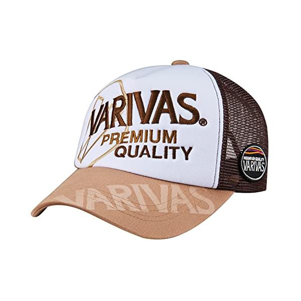 バリバス(VARIVAS) ハーフメッシュキャップ VAC-71 サンド Free Size