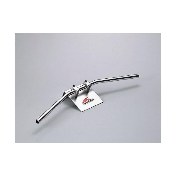 ・クロームメッキ  HB0059C-01・適合車種:外径φ22 2mm 内径φ18mm・車検対応(±4cmの規定範囲内であること)