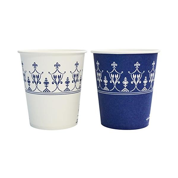 他サイト： ホールマーク ペーパーカップ 205ml 7oz 2色込 100個入 C20100KMKの商品画像