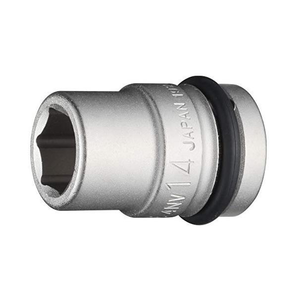 トネ(TONE) インパクト用ソケット 4NV-14 差込角12.7mm(1/2) 二面幅14mm