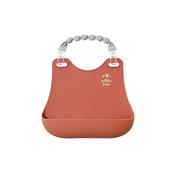 他サイト： 10mois(ディモワ) - BOBO シリコンビブ テラコッタ 20241001の商品画像
