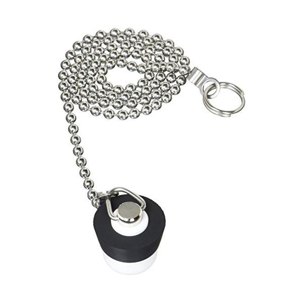 他サイト： カクダイ(KAKUDAI) バス用ゴム栓くさりつき 28×23 491-150の商品画像