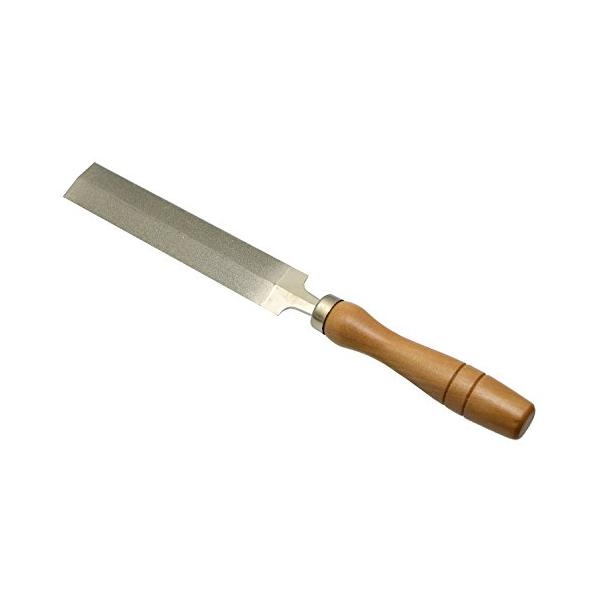 他サイト： 高儀 TAKAGI ヤスリ ダイヤモンド両刃ヤスリ 木柄付 125mmの商品画像