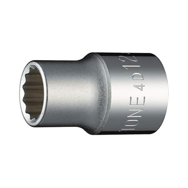 他サイト： トネ(TONE) ソケット(12角) 4D-12 差込角12.7mm(1/2) 二面幅12mmの商品画像