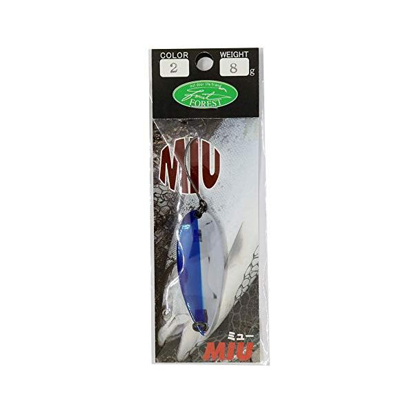 フォレスト(FOREST) スプーン MIU 8g No.02 青銀. : 川西ストア - 通販