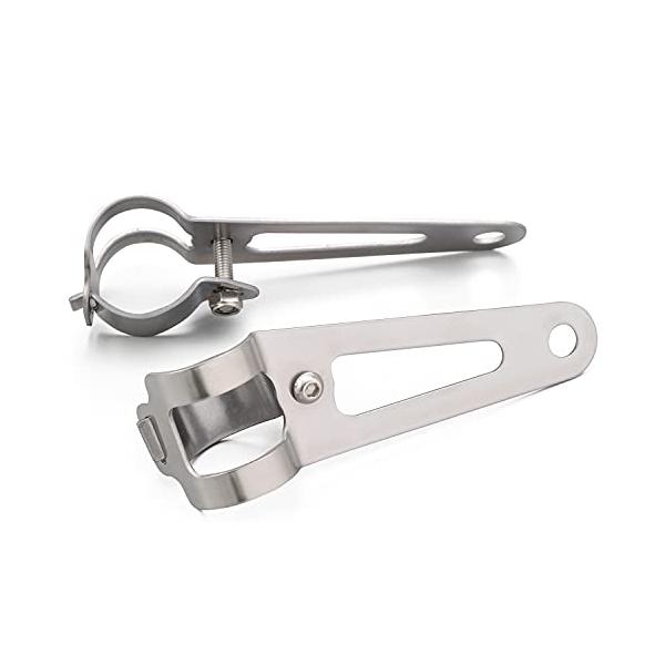 他サイト： デイトナ(Daytona) バイク用 ヘッドライトステー フォーククランプ φ27-33mm ステンレス製 ヘッドライトブラケット 左右セットの商品画像