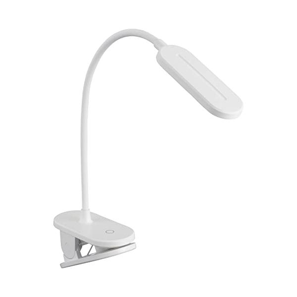 クリップライト電球色/クリップ取付可能厚：15mm以上35mm以下/LTC-LC12U-WL・パッケージ個数:1・ 特 長 ● 寝室やリビングにおすすめ● スイッチがベースにありON/OFFしやすい● LED一体型● セードの向きが自由に調...