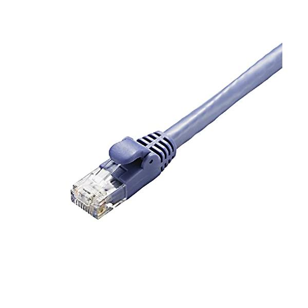 他サイト： エレコム LANケーブル CAT6A 1m 爪折れ防止コネクタ スタンダード ブルー LD-GPA/BU1の商品画像