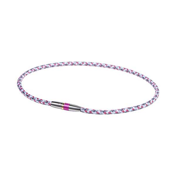 他サイト： phiten(ファイテン) ネックレス RAKUWA ネックX50 ハイエンドIII ピンク 50cmの商品画像