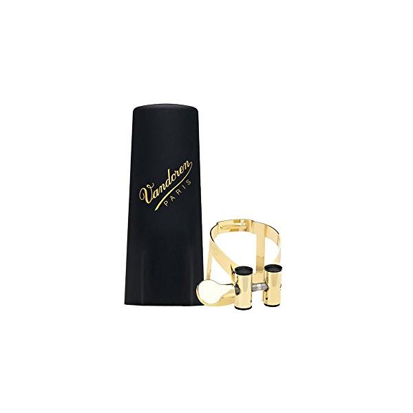 他サイト： バンドーレン アルトサクソフォン リガチャー M|O(エムオー) ゴールドプレート(24K金メッキ)の商品画像