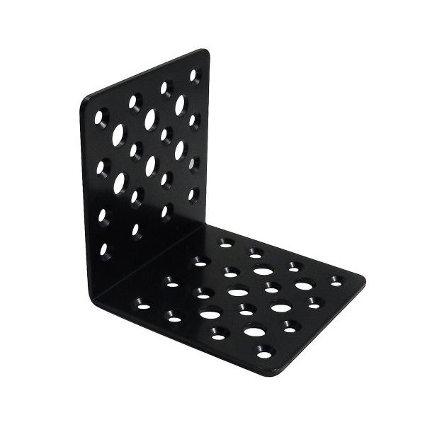 他サイト： ダイドーハント (DAIDOHANT) (補強金物) ブラック マルチ金物 L型 鉄 (W)80x(A)85x(B)85mm (1個入) 691の商品画像