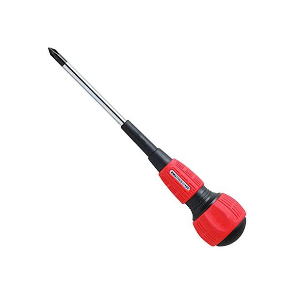 他サイト： アネックス(ANEX) ドライバー スリットパワーハンドル (ボール) +1×100 No.7700の商品画像