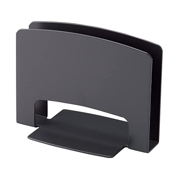 金属製・ブラック  CH-70-BK・・Style:金属製・収納幅20mm・材質金属製・滑り止め効果と衝撃吸収性のあるストッパーつき。テーブルの上でずれにくいメニュー立てです。・レストランのテーブルなどで活躍する、スリムタイプのメニュースタ...