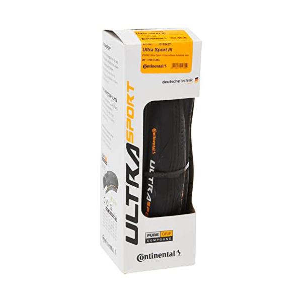 他サイト： コンチネンタル(Continental) ロードタイヤ Ultra Sport 3 Black/Black 700x28C FBの商品画像