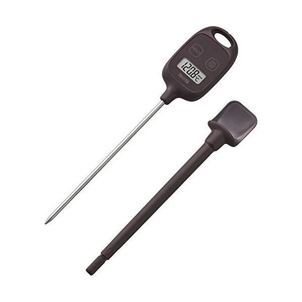 単品・ブラウン スティック温度計 TT-583 BR・・Color:ブラウンStyle:単品PatternName:2019年モデル・サイズ(約):幅4.3×奥行1.5×高さ22.1cm・素材・材質:PP(ポリプロピレン)、PET(ポリエチ...