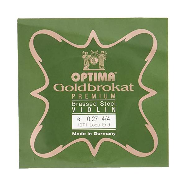 ループエンド・ 0.27 631676・・Size:0.27Style:ループエンド・力強く伸びのある音色で大人気のLenzner レンツナー・ゴールドブラカットE線。・業界初ブラスメッキにより、鈴の余韻のようなきらびやかな音色・他社のA・...