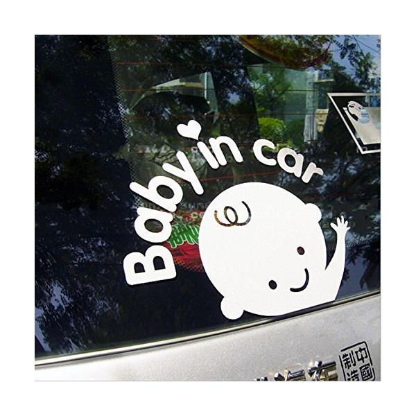 他サイト： ジェネリーク セーフティーサイン/Baby in Car セーフティ反射ステッカー 赤ちゃんの商品画像