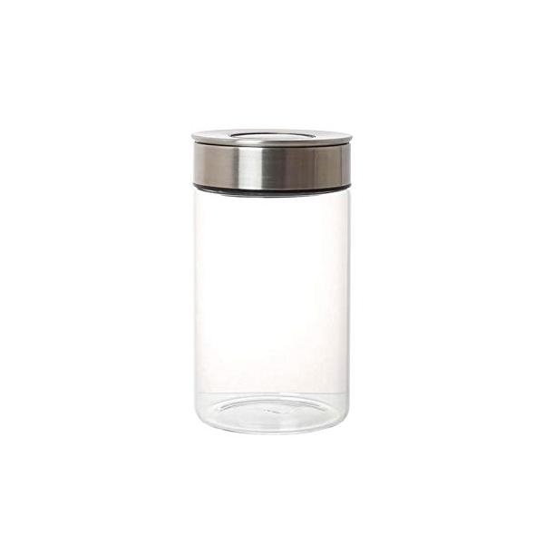 ダルトン(Dulton) 調味料入れ シリンダー ジャー ウィズ プレス リッド Mサイズ CYLINDER JAR WITH PRESS LI