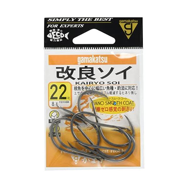 他サイト： がまかつ(Gamakatsu) バラ 改良ソイ (ナノスムースコート) #22の商品画像