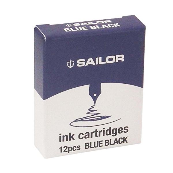 他サイト： セーラー万年筆 万年筆 染料カートリッジインク ブルーブラック 13-0404-144の商品画像