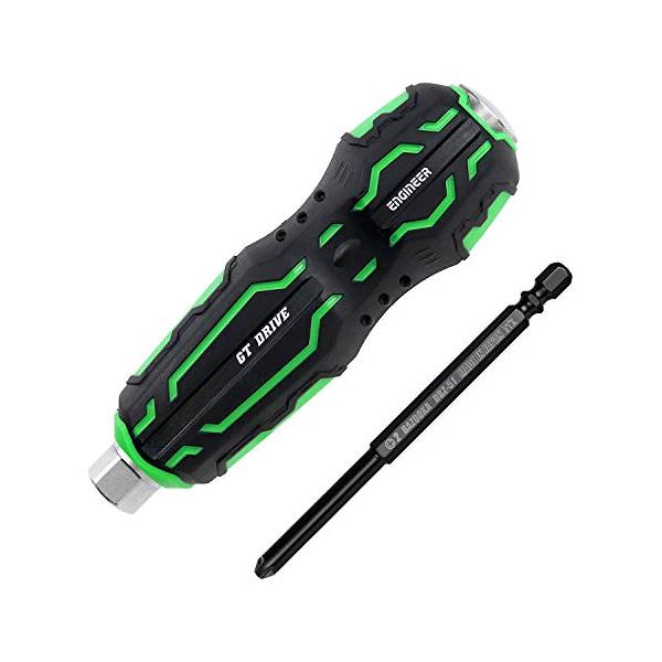 +No.2ビット付き・DZ-71 +ネジ用 DZ-71・・Style:+No.2ビット付き・強力なトルクを生む、人間工学(エルゴノミクス)デザイン・なめた皿ネジを叩かず外せるネジザウルスバズーカ装着・Φ10mmの鉄芯を貫通させているため、ハ...