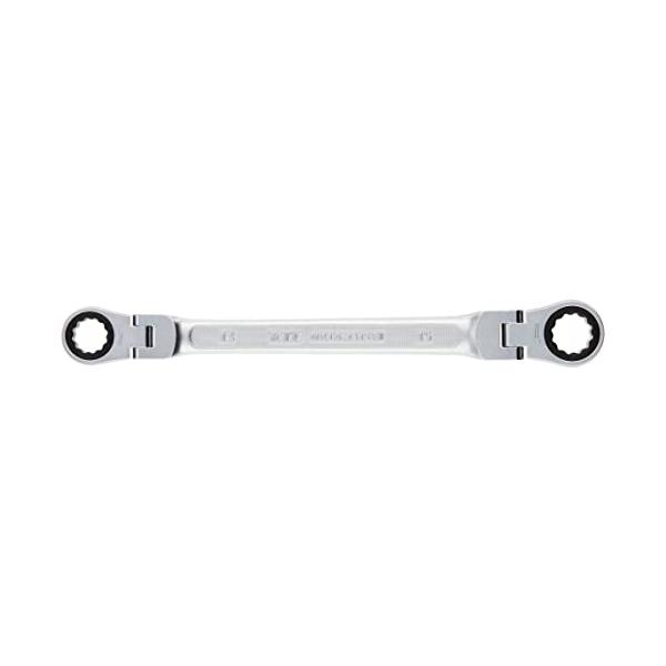 他サイト： 京都機械工具(KTC) ラチェットめがねレンチ (両頭型首振りタイプ) 13X15mm MR1A1315Fの商品画像