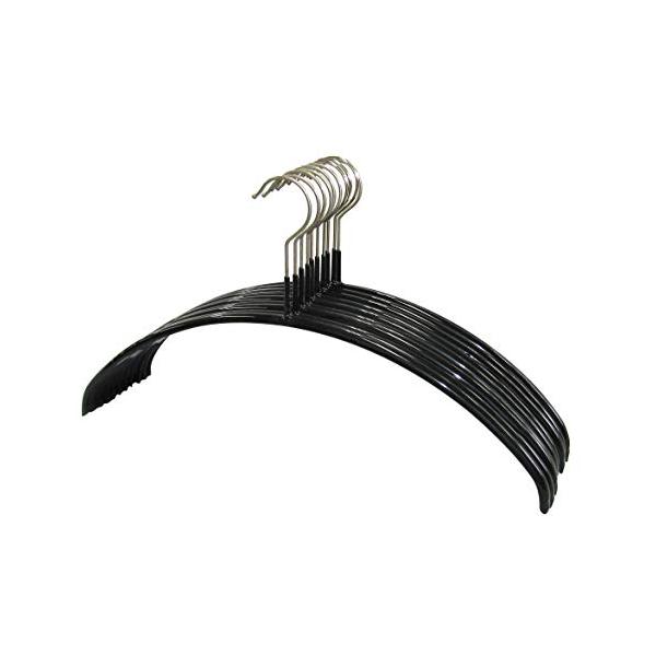 他サイト： マワ すべり落ちない ハンガー 人体ハンガー ドイツ製 10本組 ブラック 10年の商品画像