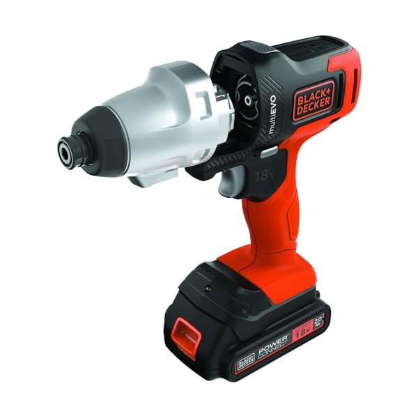 他サイト： ブラックアンドデッカー(BLACK+DECKER) コードレス マルチツール multievo EVO185I1 インパクトドライバー DIYの商品画像