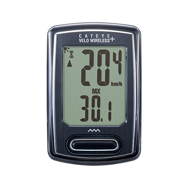 他サイト： キャットアイ(CAT EYE) サイクルコンピュータ VELO WIRELESS+ CC-VT235W ブラック 160-4302 スピードメーの商品画像