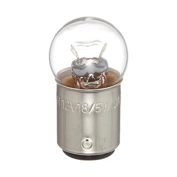 他サイト： キジマ(Kijima) バイク バイクパーツ バルブ ダブル球 G18 12V18/5W 汎用 クリア 1個入り 217-6033の商品画像