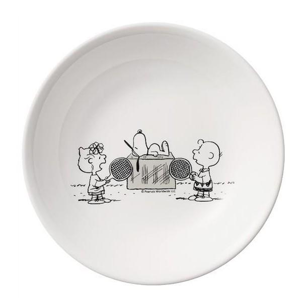 パール金属 コレール スヌーピーモノトーン 深皿小 J413 Spmt Cp 9396 5枚セット