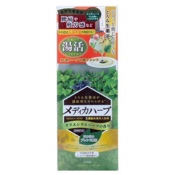 五洲薬品 薬用入浴剤 医薬部外品 メディカハーブ オリエンタルハーブの香り 400ml