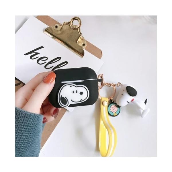 airpodsproケース スヌーピー かわいい キャラクター イヤホンケース