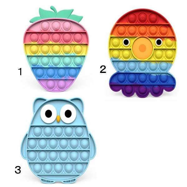 プシュポップ スクイーズ 知育 玩具 ストレス解消 人気 プレゼント