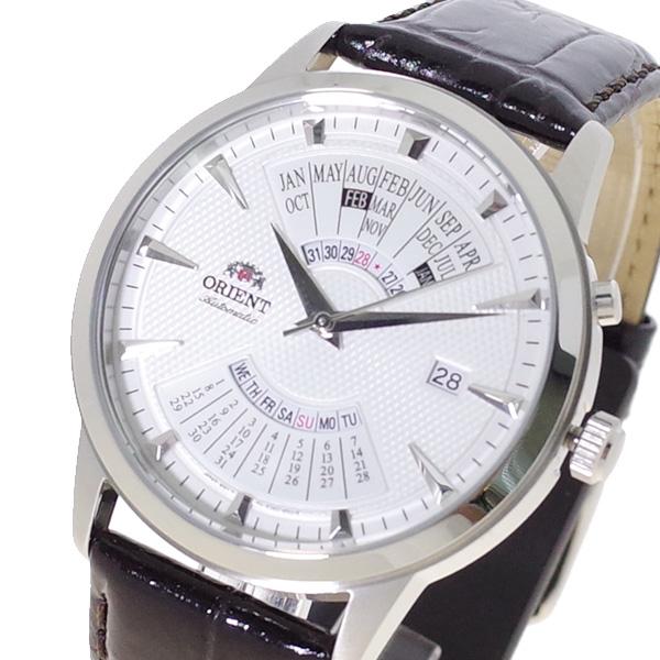 腕時計 メンズ オリエント Orient Feu0a005wh 自動巻き 万年カレンダー ブラック Wq はぴねす Net 通販 Yahoo ショッピング