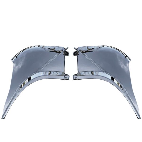 いすゞ 大型 ファイブスターギガ H27.11〜 サイドブリスター メッキ インナー フェンダー パネル ブリスター 左右 交換タイプ