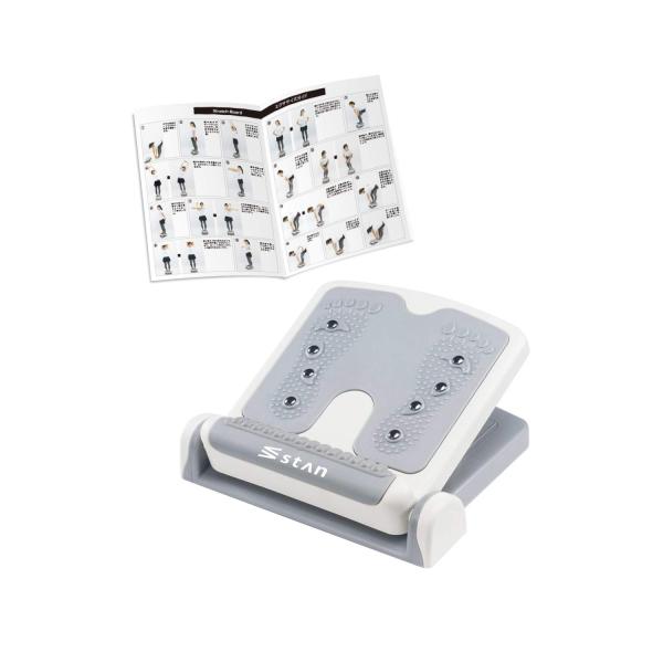 他サイト： stan ストレッチボード ふくらはぎ 足首 足 ストレッチ ［6段階調整！トレーナー監修！15種目以上の種目を載せた説明書付 ストレッチボード ］の商品画像