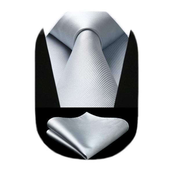 【商品概要】??【パッケージ内容 】ネクタイ：幅 8.5cm | 長さ 150cm 、ポケットチーフ：31cm*31cm。★Hisdernのロゴが付いているの簡易包装ケース。??【混紡工芸】1200針で混紡を編み上げた後、引張りと延伸の過処...