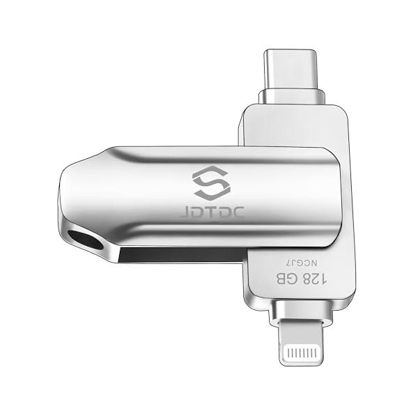 他サイト： Apple MFi 認証iPhone USBメモリ128GBフラッシュドライブ iPhone メモリー iPhone バックアップ iPad USBメの商品画像
