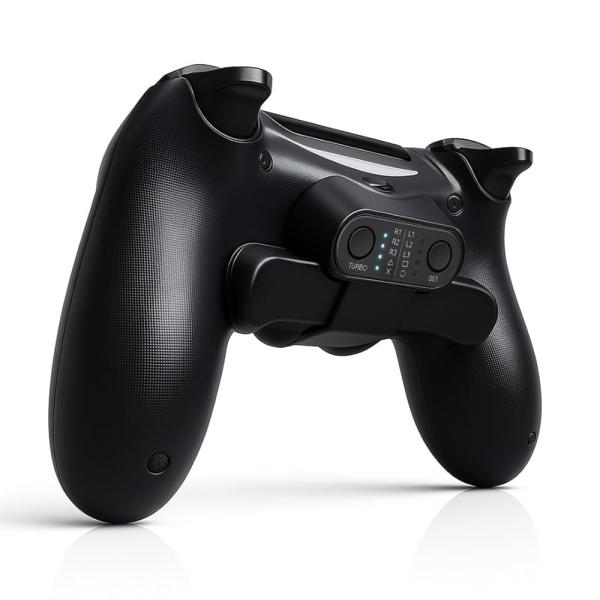 PS4 プレイステーション4 コントローラー背面アタッチメント付き 背面ボタン追加】PS4コントローラー用 背面ボタンアタッチメント
