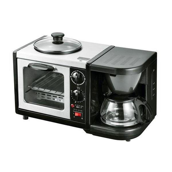 モーニングトリオ トースター コーヒーメーカー 焼きプレート Mt 3
