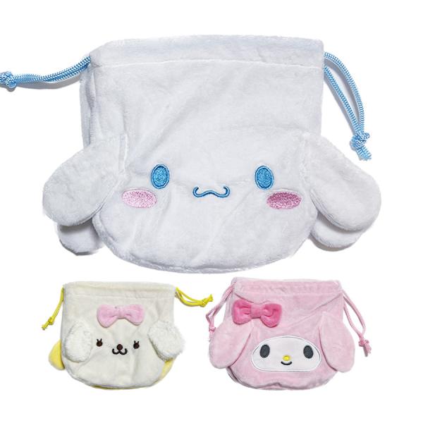 サンリオ ニコイチ巾着 きんちゃく ポーチ 小物入れ ポムポムプリン