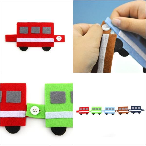 ボタンの練習 電車 手作りフェルト教材 日本製 Buyee 日本代购平台 产品购物网站大全 Buyee一站式代购 Bot Online