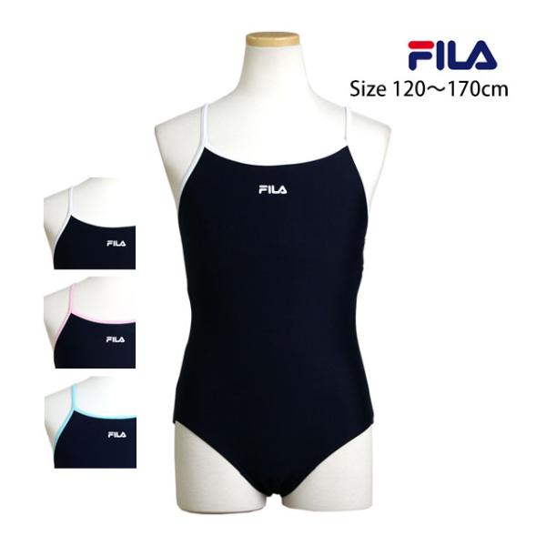 FILA ワンピース水着 紺色 140cm