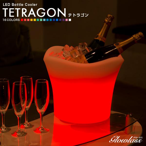 ドン・ペリニョン アクリル製LEDルミナスシャンパンクーラー Dom Pérignon - 非売品☆ドンペリ☆光るシャンパンクーラー