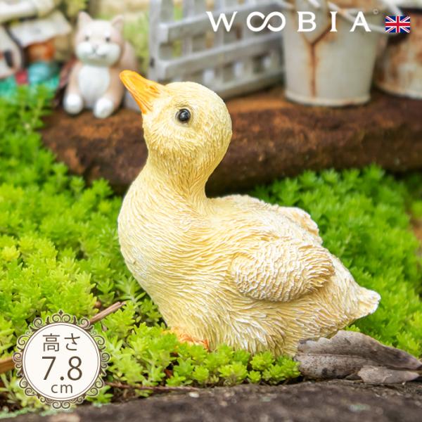 アヒル 置物 ガーデニング 雑貨 ガーデン オーナメント オブジェ 〔 ダック 小鳥 犬 猫 鳥 庭 ペット WooBia