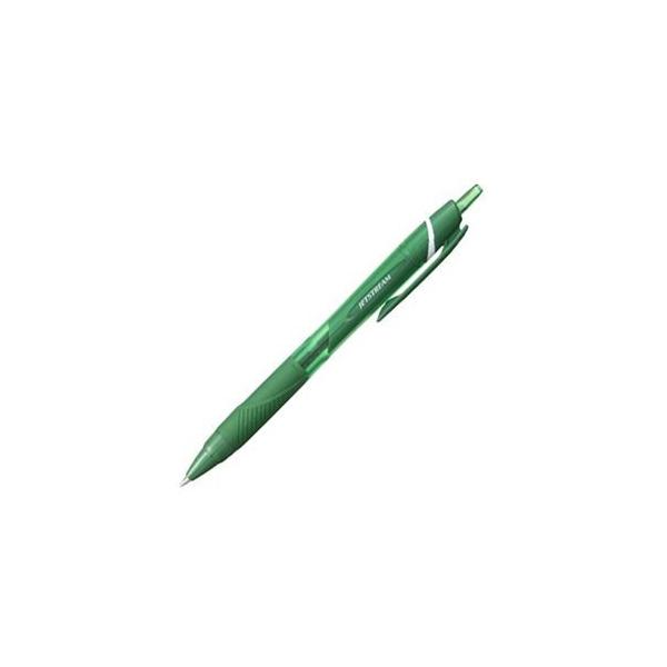 (まとめ) 三菱鉛筆 油性ボールペン ジェットストリーム カラーインク 0.7mm 緑 SXN150C07.6 1本 〔×40セット〕