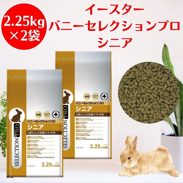 SELECTION PRO. イースター バニーセレクションプロ シニア 2.25kg