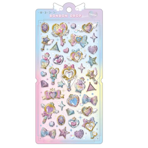 クーリア ボンボンドロップシール マジカルレインボー　01127